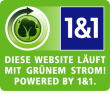 Diese Website l�uft mit gr�nem Strom!